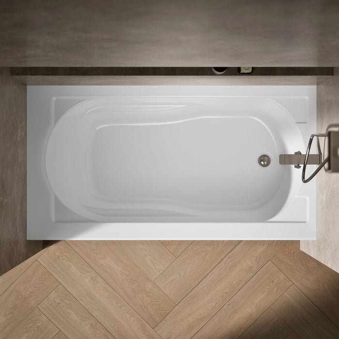 KOHLER Devonshire 60" x 32" alcove bath, right drain