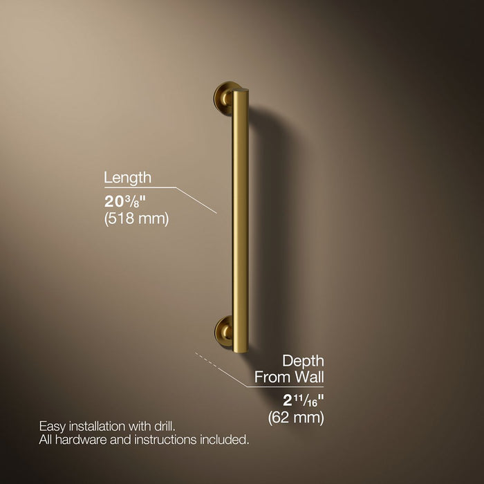 3/4 view of product with dimensions