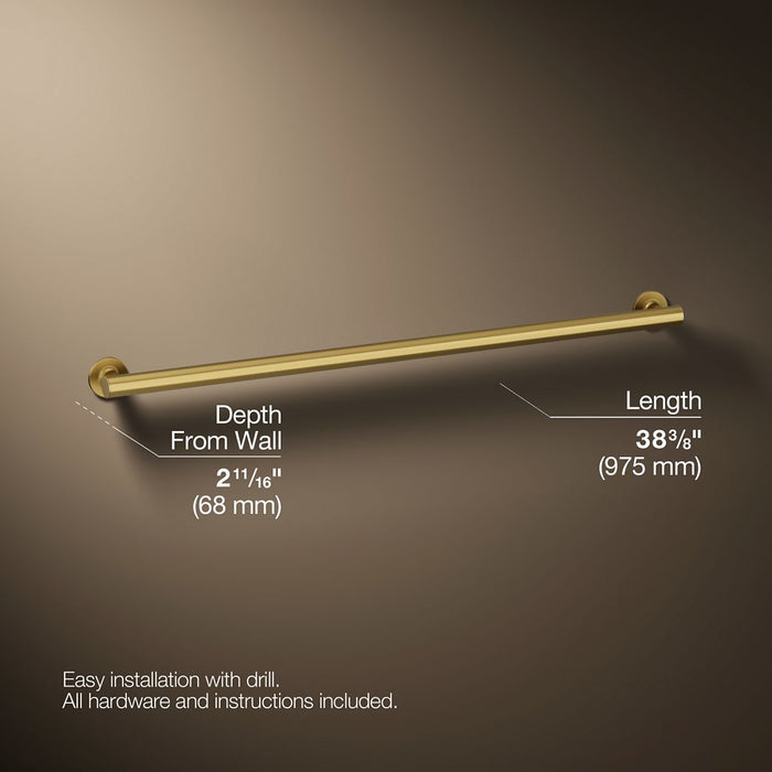 3/4 view of product with dimensions