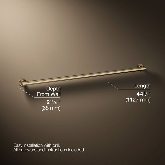 3/4 view of product with dimensions