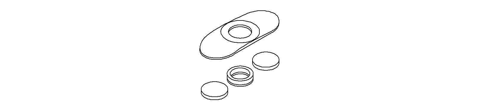 KOHLER K-1199637 Escutcheon Kit