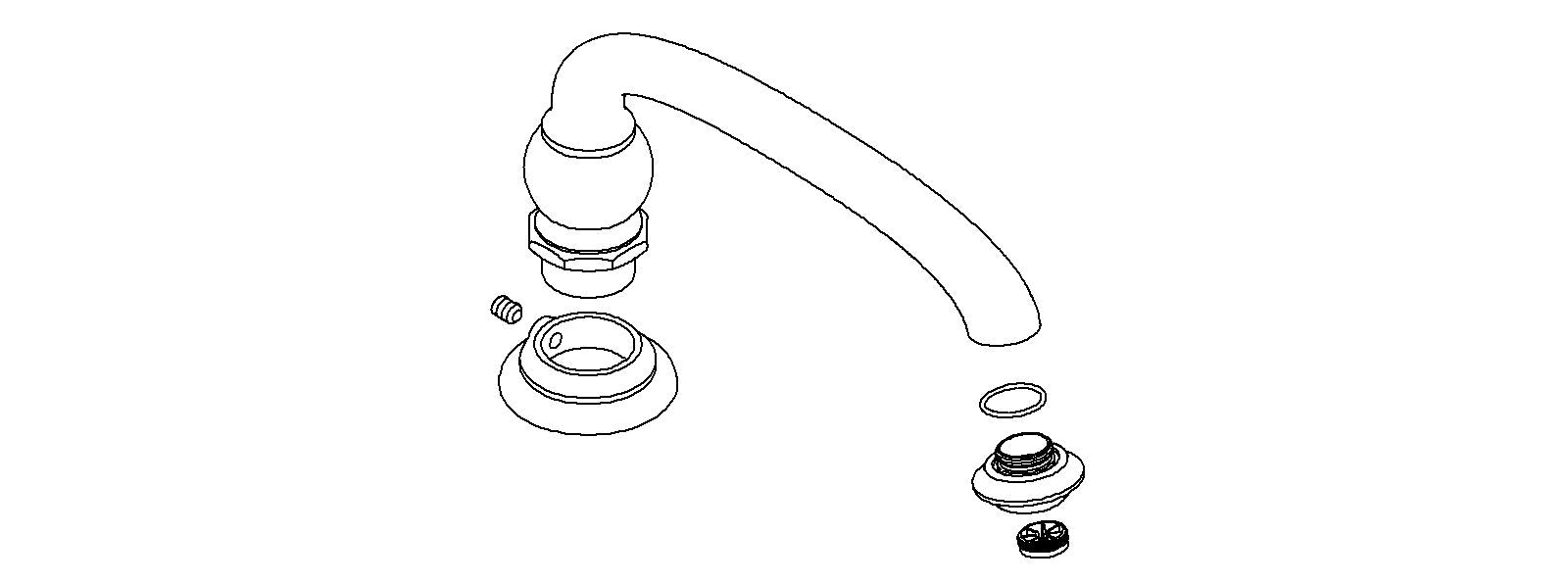 KOHLER K-1201489 Spout Assembly