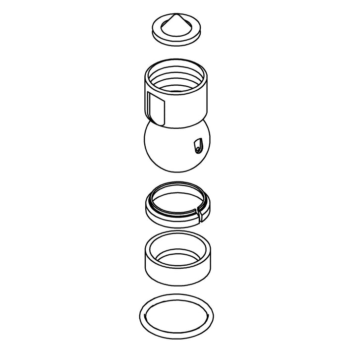 KOHLER K-1208800 Ball Joint Kit, 2.0 Gpm