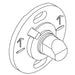 KOHLER K-1209110 Wall Plate Assembly