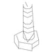 KOHLER K-1211513 Screw, 10-24 X 0.625, Round Head