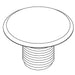 KOHLER K-1213916 Plug, Lever Hole