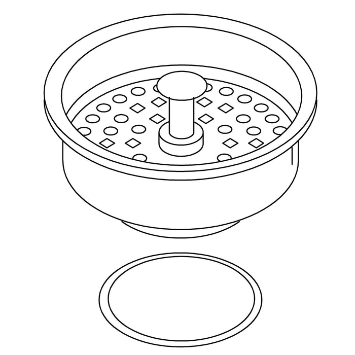 KOHLER K-1217618 Strainer Cup Assembly