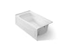 KOHLER K-1224-GHRA Mariposa 66" x 36" alcove Heated BubbleMassage air bath, right drain