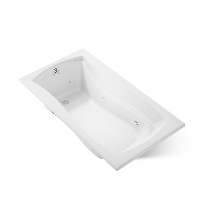 KOHLER Mariposa 66" x 36" drop-in whirlpool bath