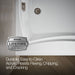 KOHLER K-1224-GHLA Mariposa 66" x 36" drop-in/alcove Heated BubbleMassage air bath, left drain, white - view 5