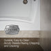 KOHLER K-1224-GHRW Mariposa 66" x 36" alcove Heated BubbleMassage air bath with Bask heated surface and right-hand drain,...