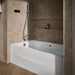 KOHLER K-1224-HL Mariposa 66" x 36" alcove heated whirlpool, left drain, white - view 4
