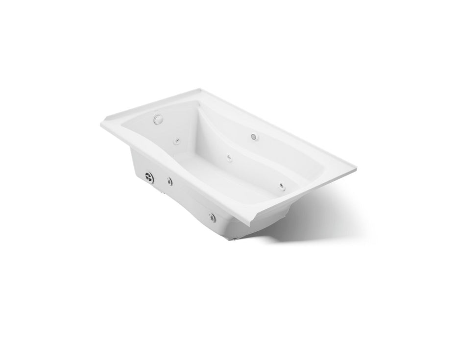 KOHLER Mariposa 66" x 36" alcove heated whirlpool, left drain