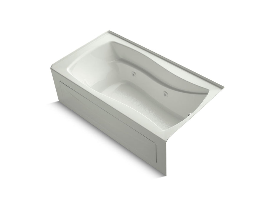 KOHLER K-1224-RA Mariposa 66" x 36" alcove whirlpool, right drain, dune