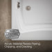 KOHLER K-1229 Mariposa 66" x 36" drop-in bath, white - view 3