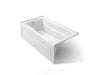 KOHLER K-1229-LA Mariposa 66" x 36" alcove bath, left drain