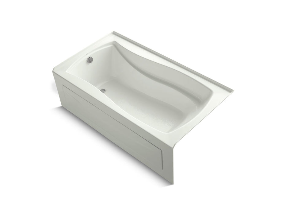 KOHLER K-1229-LAW Mariposa 66" x 36" alcove bath with Bask heated surface, left drain, dune
