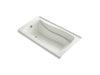 KOHLER K-1229-LW Mariposa 66" x 36" alcove bath with Bask heated surface, left drain, dune