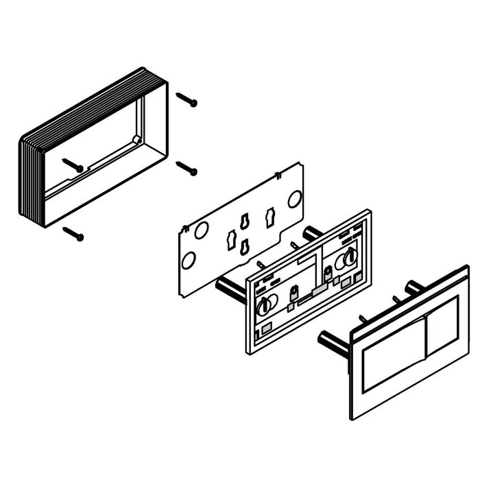 KOHLER K-1236014 Flush Actuator Kit