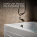 KOHLER K-1239-HL Mariposa 60" x 36" alcove heated whirlpool, left drain