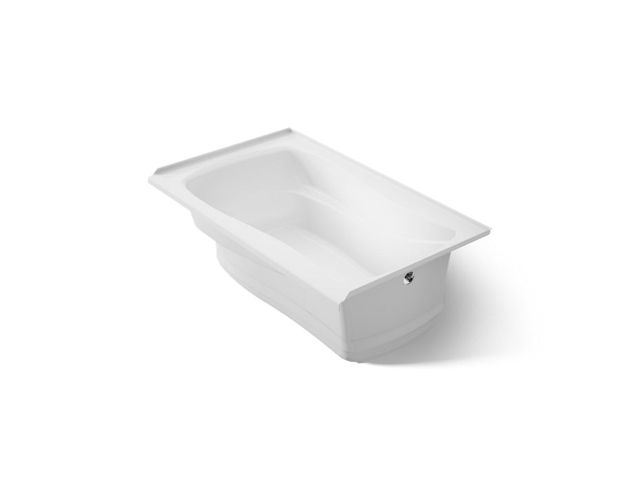 KOHLER K-1239-GHRF Mariposa 60" x 36" alcove Heated BubbleMassage air bath, right drain