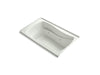 KOHLER K-1239-R Mariposa 60" x 36" alcove whirlpool, right drain, dune