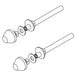 KOHLER K-1242551 Kit, Toilet Bolts