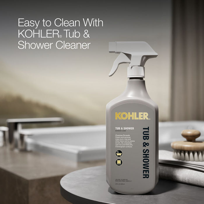 KOHLER Mariposa 60" x 36" drop-in bath with