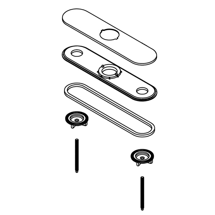 KOHLER K-1244505 Escutcheon Kit