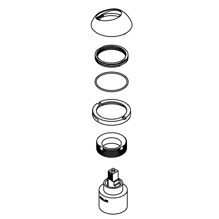 KOHLER K-1246937 Bonnet/valve Kit