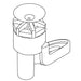 KOHLER K-1250716 Bowl Cleaning Nozzle Asm