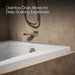 KOHLER K-1257-R Mariposa 72" x 36" alcove whirlpool bath, right drain