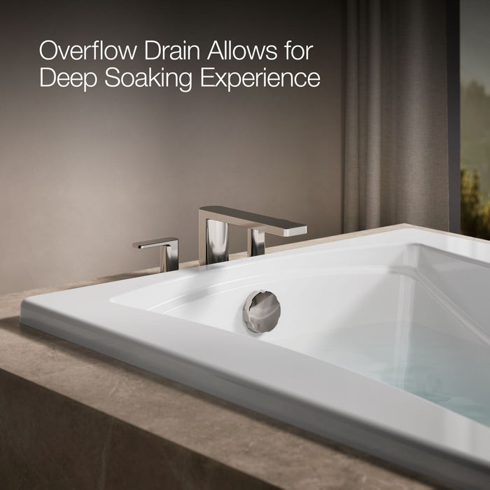 KOHLER K-1257 Mariposa 72" x 36" drop-in whirlpool bath