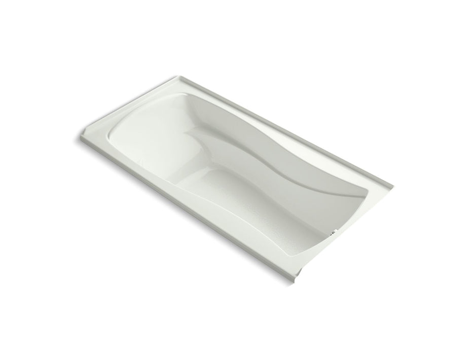 KOHLER K-1257-GHRF Mariposa 72" x 36" alcove Heated BubbleMassage air bath, right drain, dune