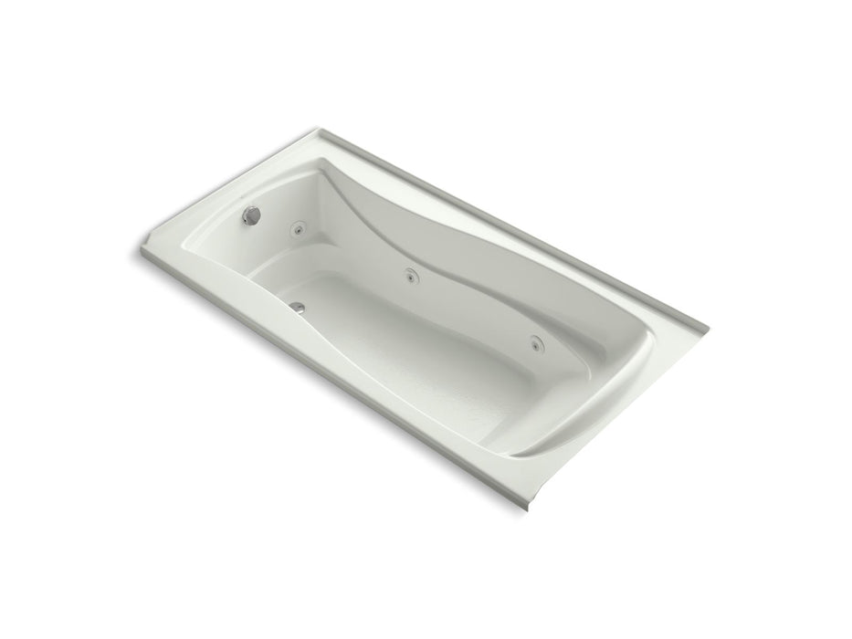 KOHLER K-1257-L Mariposa 72" x 36" alcove whirlpool bath, left drain, dune