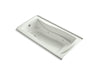 KOHLER K-1257-LH Mariposa 72" x 36" alcove heated whirlpool bath, left drain, dune