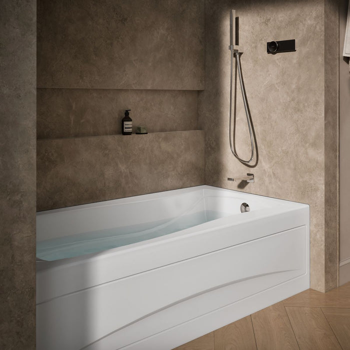 KOHLER Mariposa 72" x 36" alcove whirlpool bath, right drain
