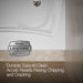 KOHLER K-1257-RW Mariposa 72" x 36" alcove whirlpool bath with Bask heated surface, right drain, white - view 5