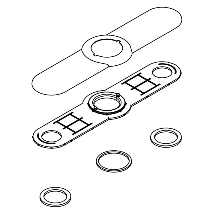 KOHLER K-1259500 Escutcheon Kit