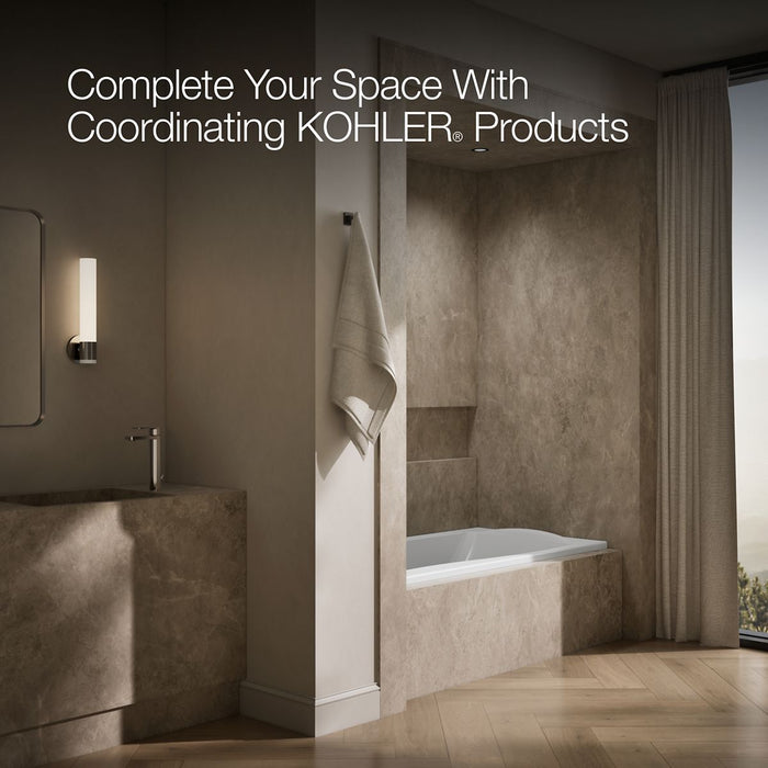 KOHLER K-1259-L Mariposa 72" x 36" alcove bath, left drain, white - view 3