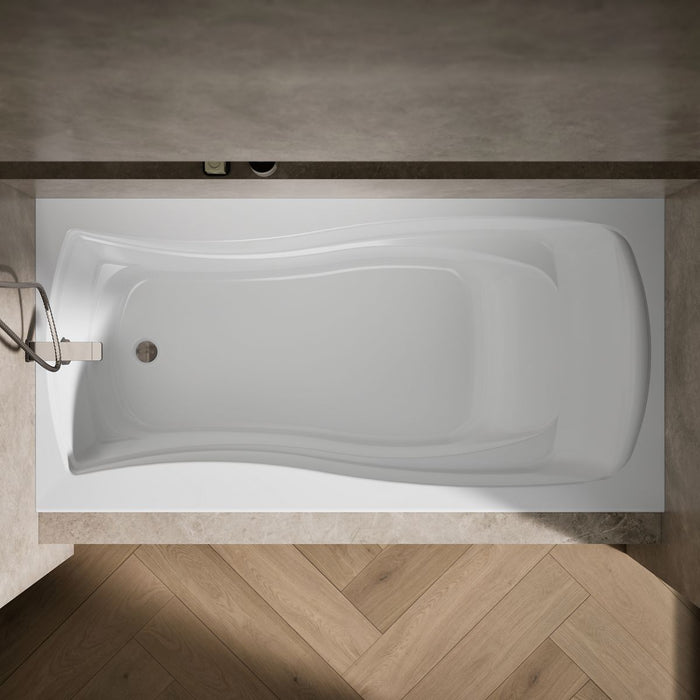 KOHLER K-1259-L Mariposa 72" x 36" alcove bath, left drain, white - view 5