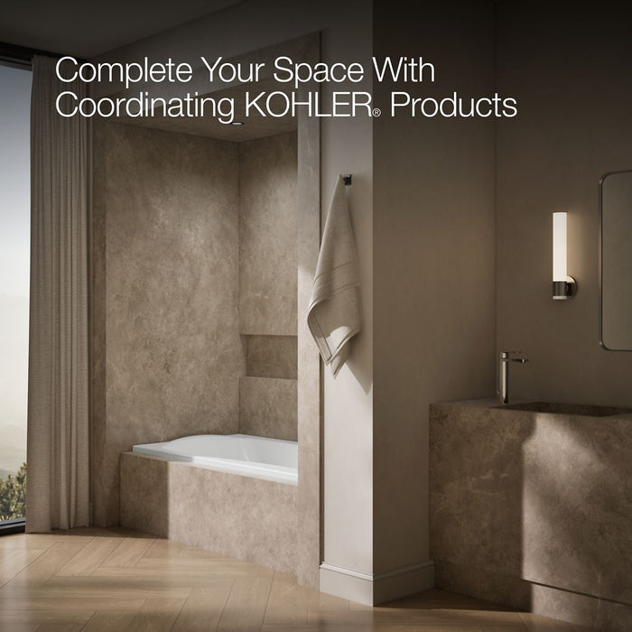KOHLER K-1259-R Mariposa 72" x 36" alcove bath, right drain, white - view 3