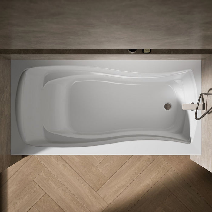 KOHLER Mariposa 72" x 36" alcove bath, right drain
