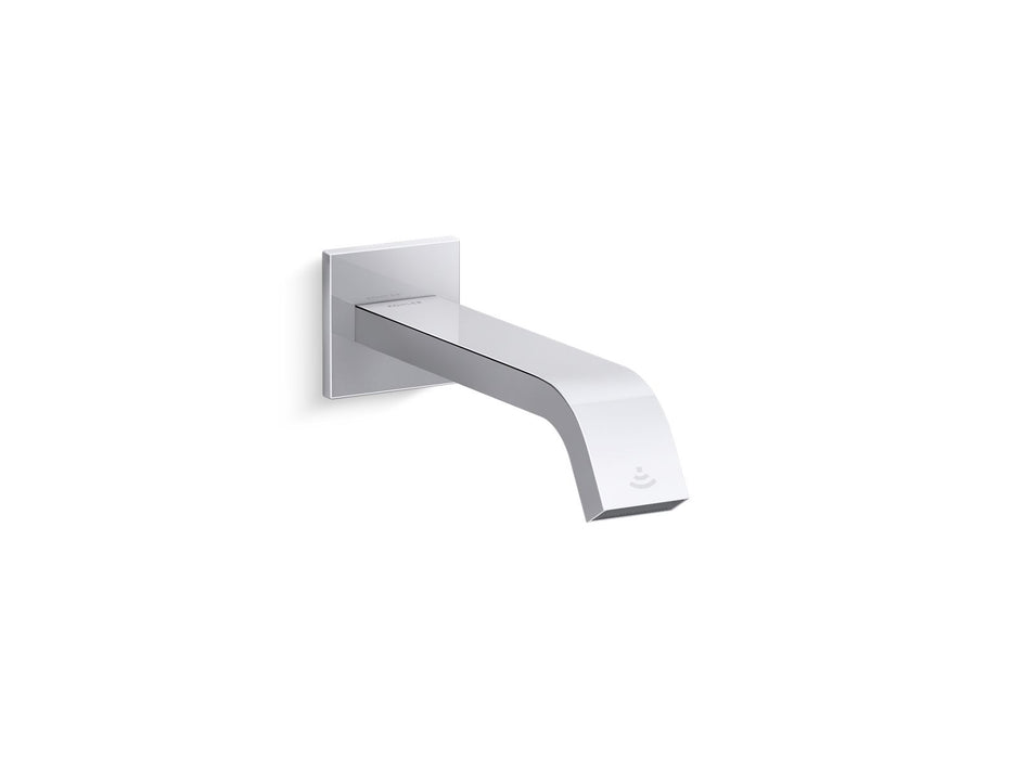 KOHLER K-126L36-SANL Loure Wall-mount touchless faucet with Kinesis sensor technology, Hybrid-powered