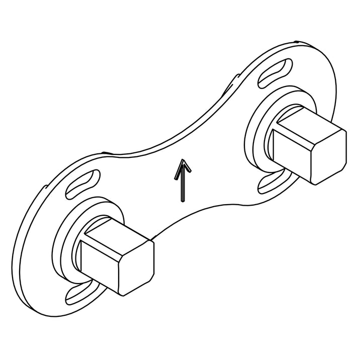 KOHLER K-1277828 Plate, Wall Mount