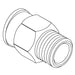 KOHLER K-1285419 Adapter, Push-In External Thread