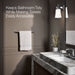 KOHLER Pinstripe 18" towel bar
