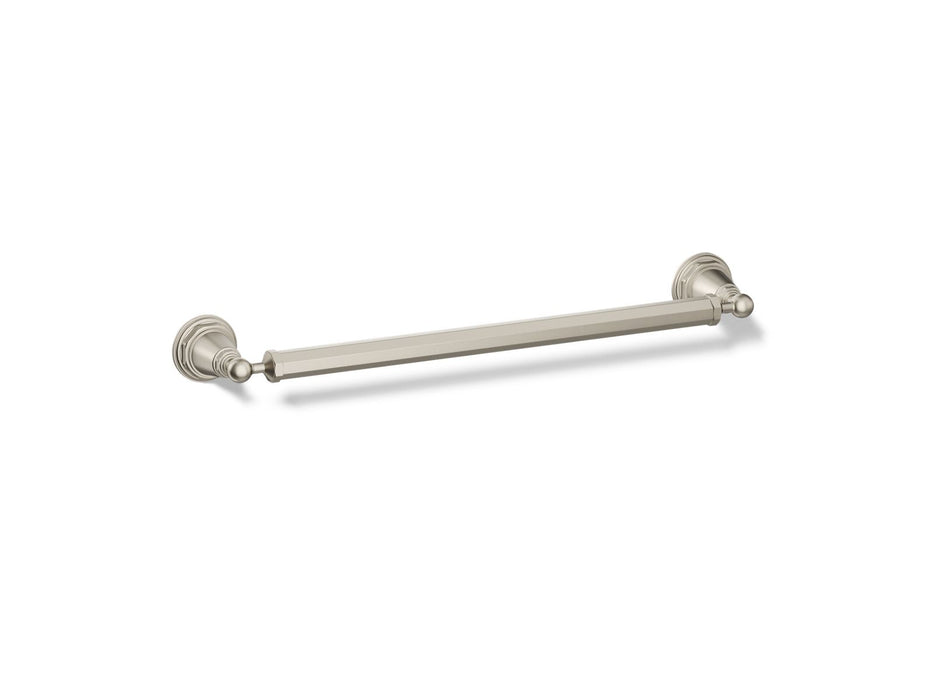 KOHLER K-13108 Pinstripe 18" towel bar