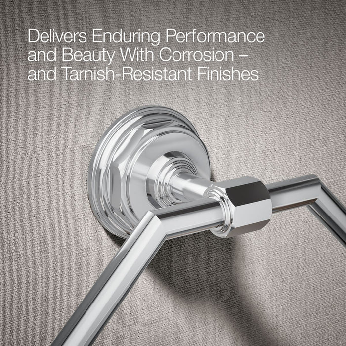 KOHLER Pinstripe Towel ring