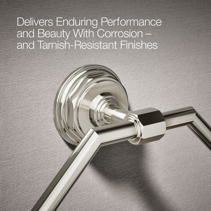 KOHLER Pinstripe Towel ring